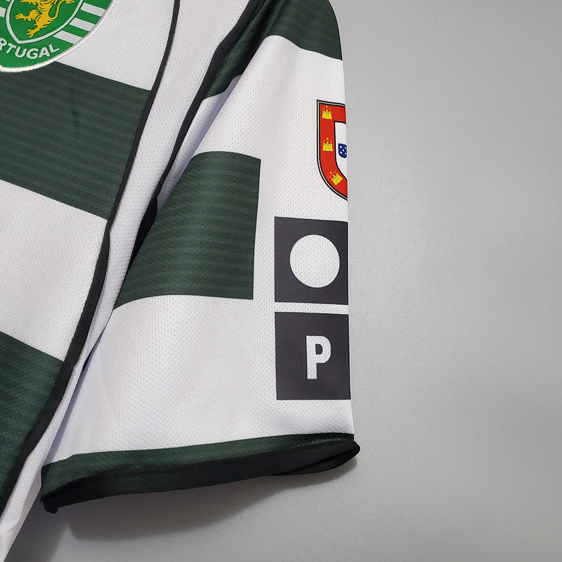 Camisa Sporting Home / Retrô - 01/03