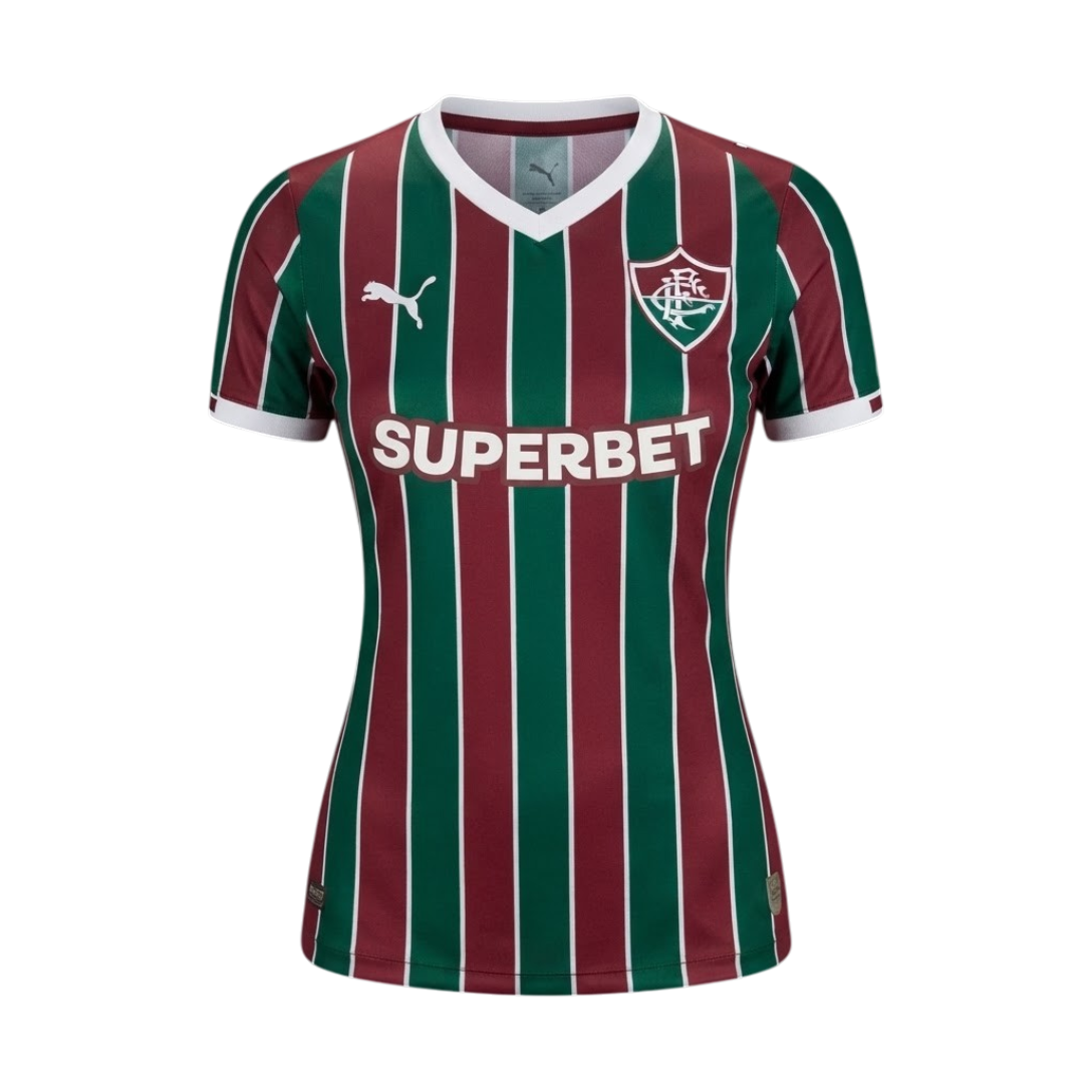 Camisa Fluminense Home / Woman - 26/27