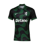 Camisa Sporting Alternative Black / Fan - 25/26