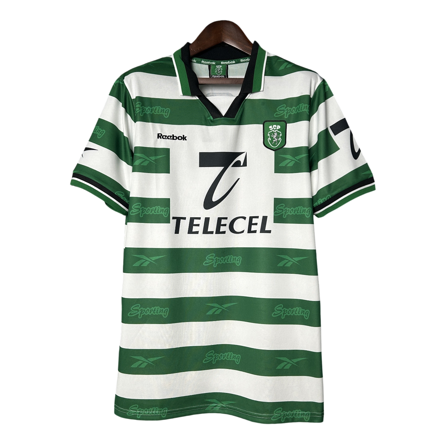 Camisa Sporting Home / Retrô - 99/00