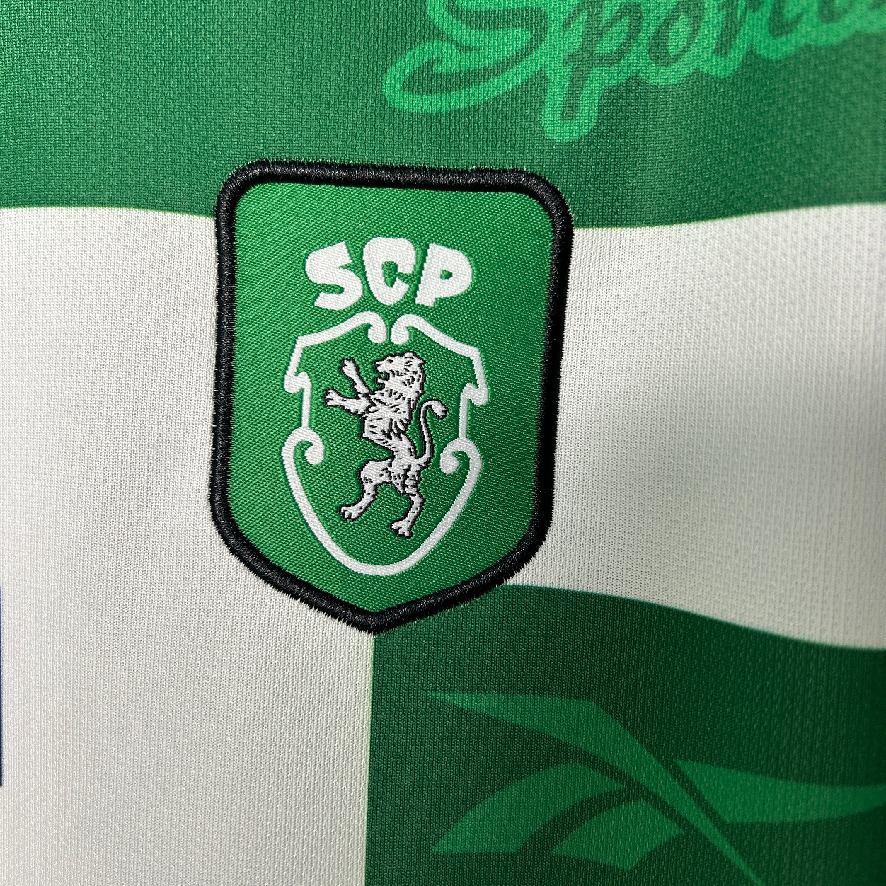 Camisa Sporting Home / Retrô - 99/00
